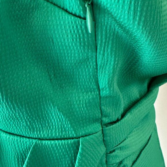 Rumer The Label Allegra Shirt Dress in Green Mini with collar S - Picture 7 of 14